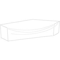 Kalustesuoja sohvaryhmälle Hillerstorp, 300x250x70cm, polyesteri, harmaa