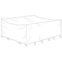 Kalustesuoja Hillerstorp, 170x220x80cm, polyesteri, harmaa