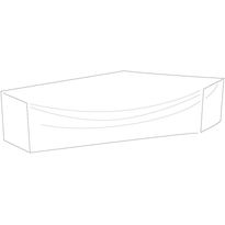 Kalustesuoja Hillerstorp, 235/75x235/75x80cm, polyesteri, harmaa