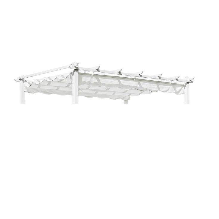 Katto Hillerstorp Pergolux 3x4m paviljongille, valkoinen