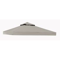 Paviljongin katto Hillerstorp Luxor 300x300cm, hiekka