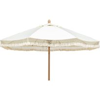 Aurinkovarjo hapsuilla Hillerstorp, Ø300cm, beige