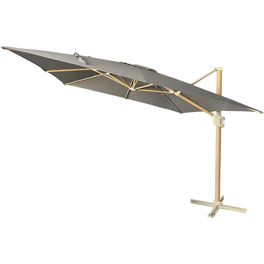 Aurinkovarjo jalustalla Hillerstorp, 300cm, tummanharmaa