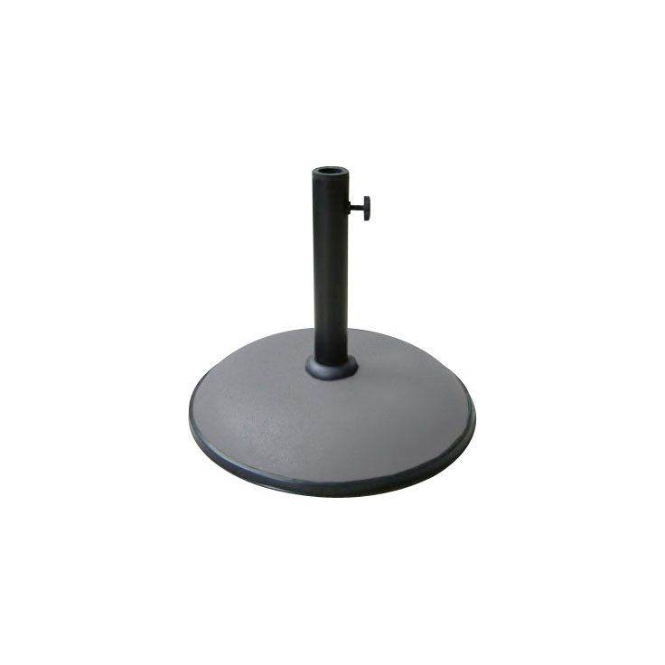 Aurinkovarjon jalka (9625) 25kg, musta