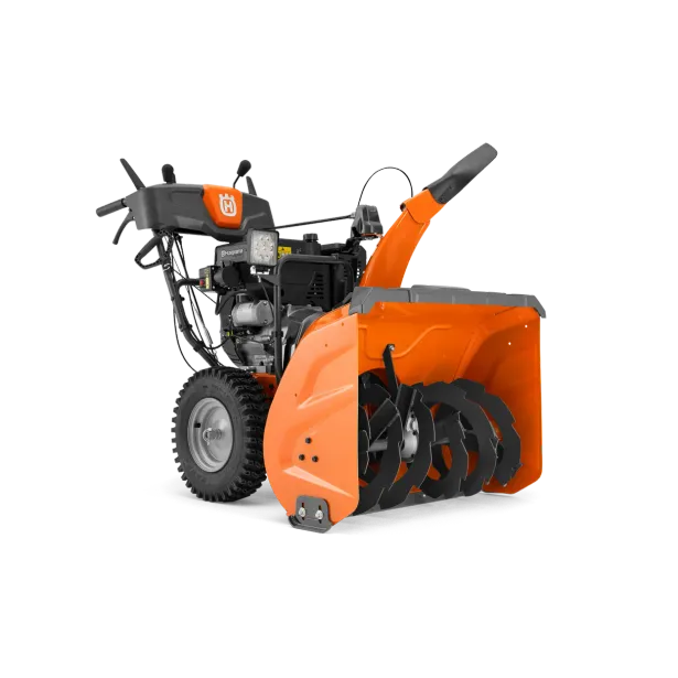 Lumilinko Husqvarna ST 376, sähköstartilla, lämpökahvat