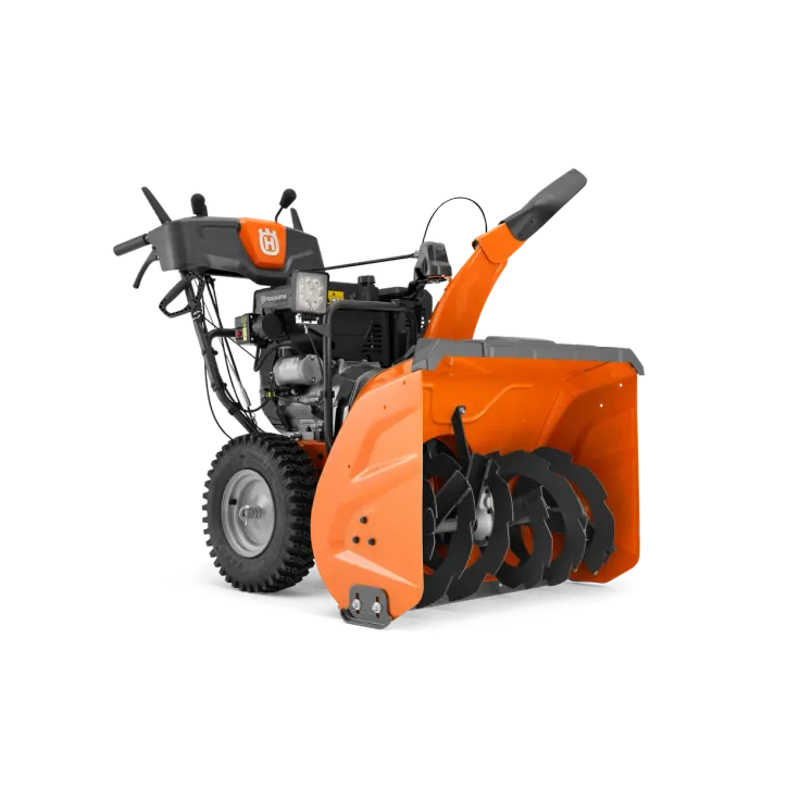 Lumilinko Husqvarna ST 376, sähköstartilla, lämpökahvat