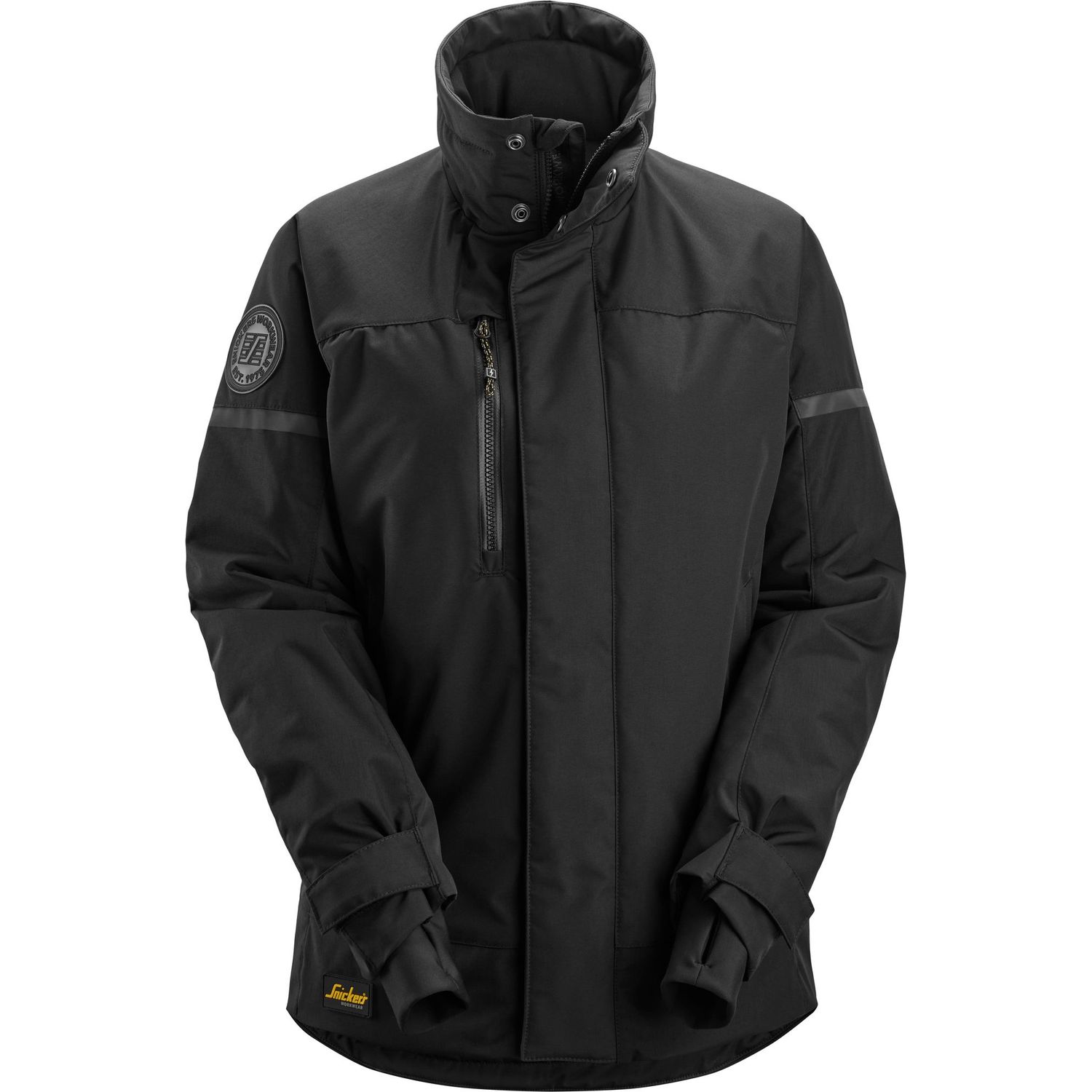 Naisten toppatakki Snickers 1117 AllroundWork musta, koko XL