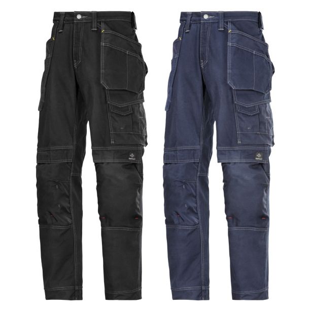 Työhousut Snickers Workwear Comfort Cotton 3215, eri värejä