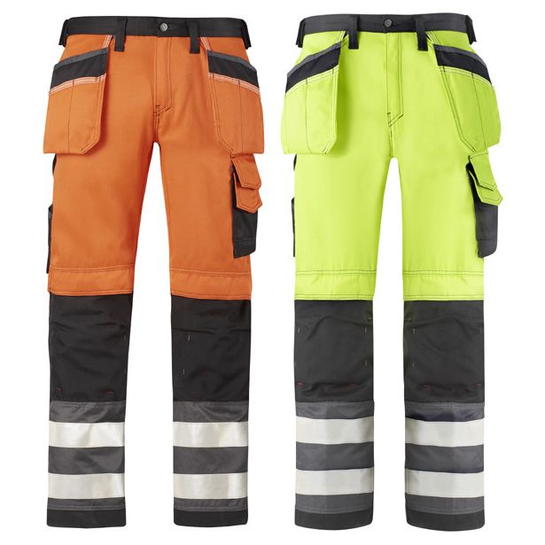 Huomiohousut Snickers Workwear 3233, lk 2, eri värejä