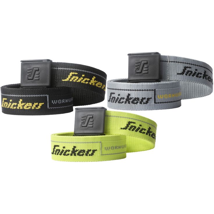 Vyö Snickers Workwear 9033 logolla, eri värejä
