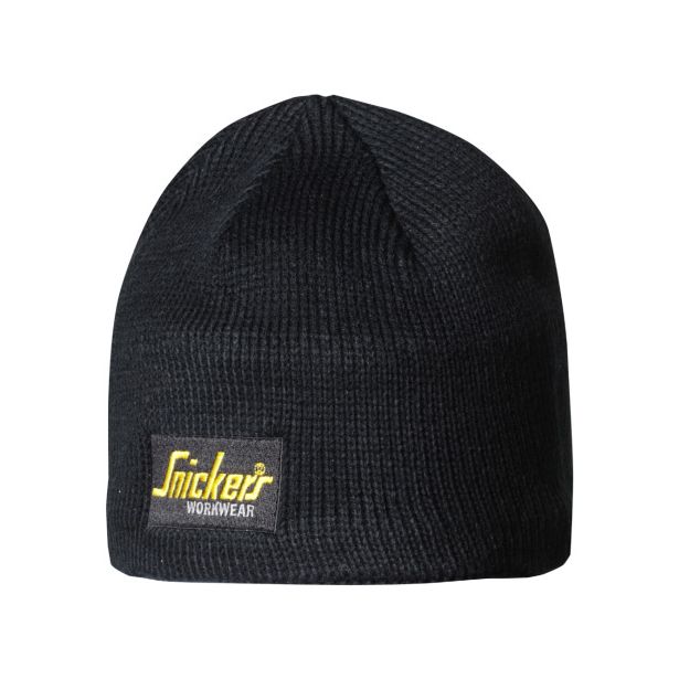 Pipo Snickers Workwear Beanie, logolla