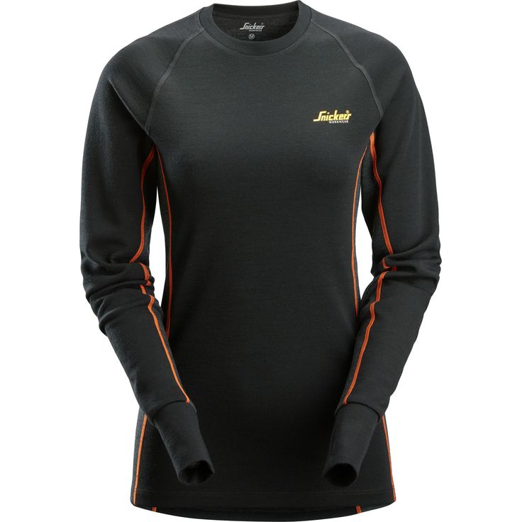 Naisten merinovillakerraston yläosa Snickers Workwear 9470 Stay Warm