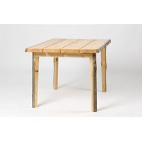 Pöytä Puavila-terassi, kelopuuta, venelakattu, 1200x850x750mm