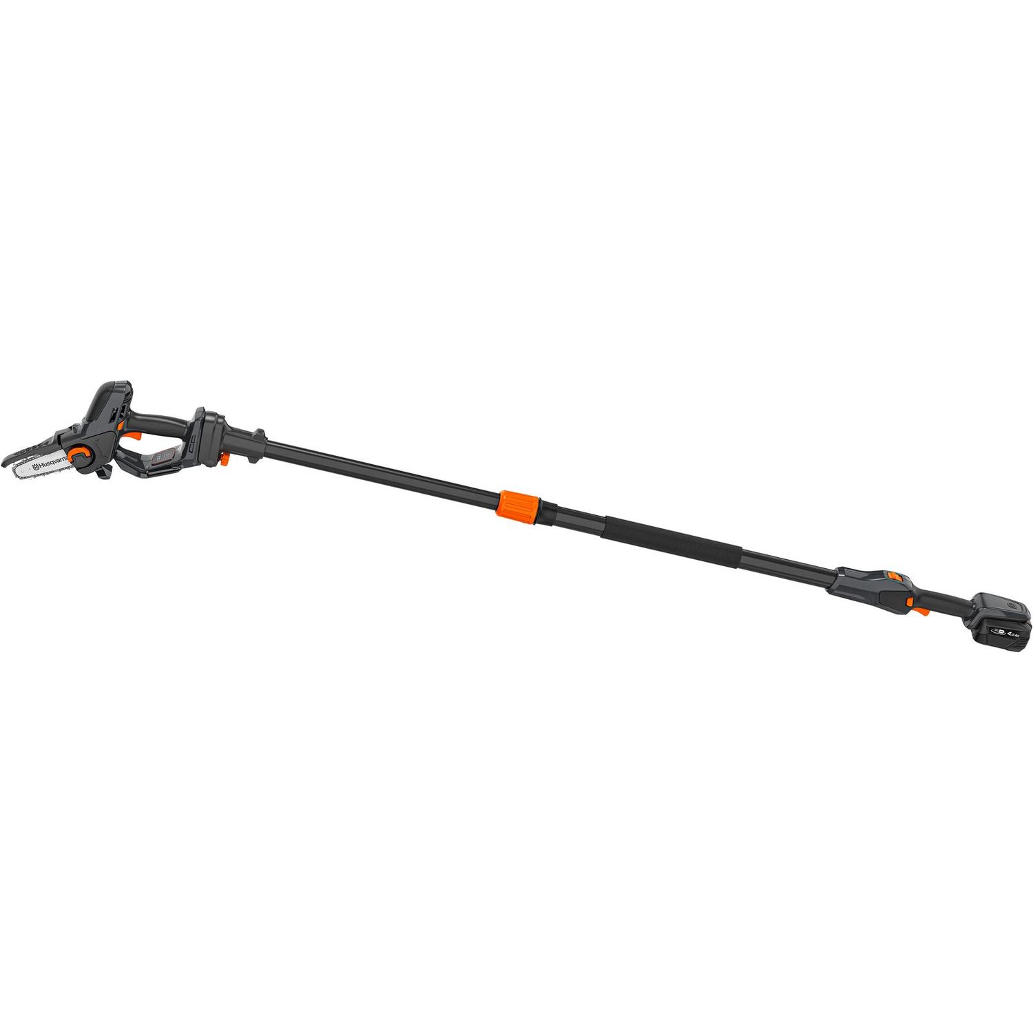 Akkuoksasaha Husqvarna Aspire PE5-P4A, 18V, 4.0Ah akulla, jatkovarrella