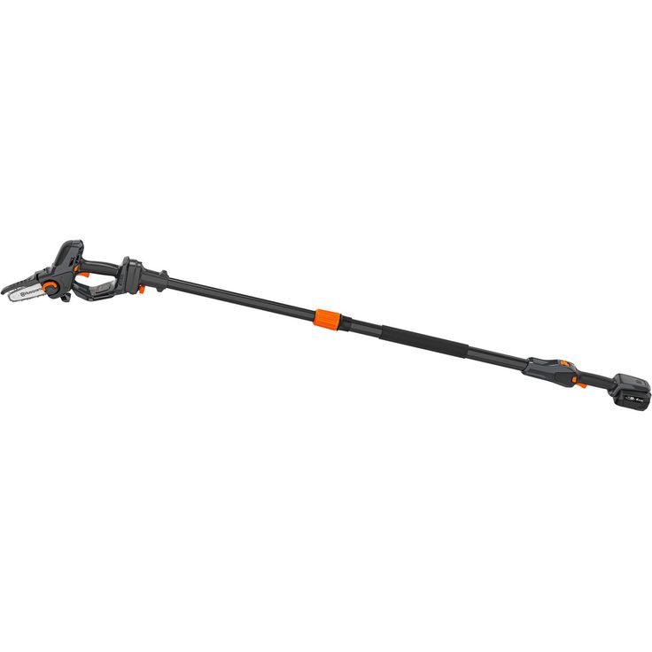 Akkuoksasaha Husqvarna Aspire PE5-P4A 18V 4,0 Ah akulla jatkovarrella