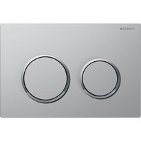 Huuhtelupainike, Geberit Omega20, 2-H, mattakromi, kromattu, Verkkokaupan poistotuote