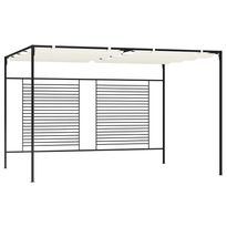 Huvimaja sisäänvedettävällä katolla 4x3x2,3m 180g/m², eri värejä