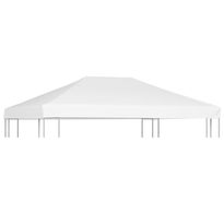 Huvimajan katto 270 g /m² 4x3 m valkoinen (12083)