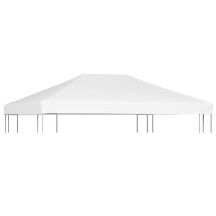 Huvimajan katto 270 g /m² 4x3 m valkoinen (12083)
