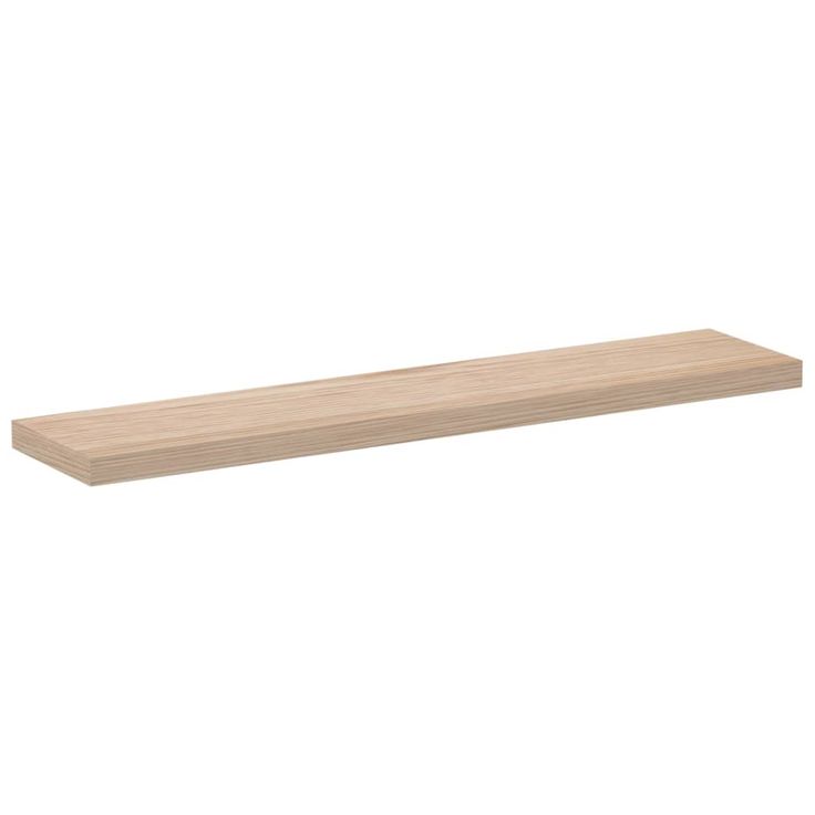 Hylly 110x23,5x4cm Kelluva tekninen puu (10697)
