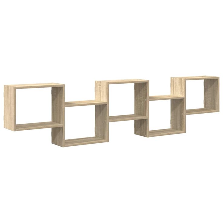 Hylly Wall Cube 5 lokeroa Sonoma Oak tekninen puu (59997)