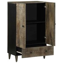 Hyllykkö 60x33x110 cm Massiivipuu Mango (17822)