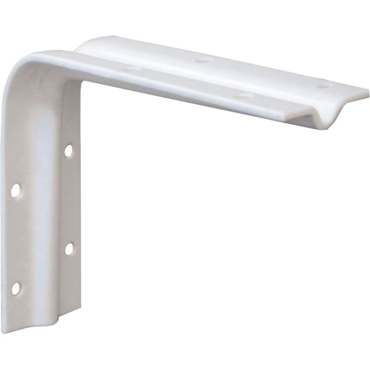 Hyllynkannatin Pisla 754, 150x112mm, valkoinen