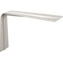 Hyllynkannatin Pisla 754, 450x350mm, valkoinen
