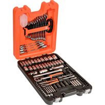 Hylsysarja Bahco S87+7, 1/4&quot; + 1/2&quot;, 94 osaa