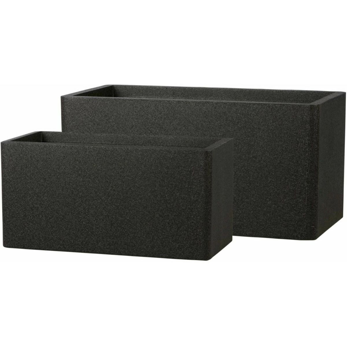 Termoruukku iQbana Rectangle, 2 ruukun setti, musta