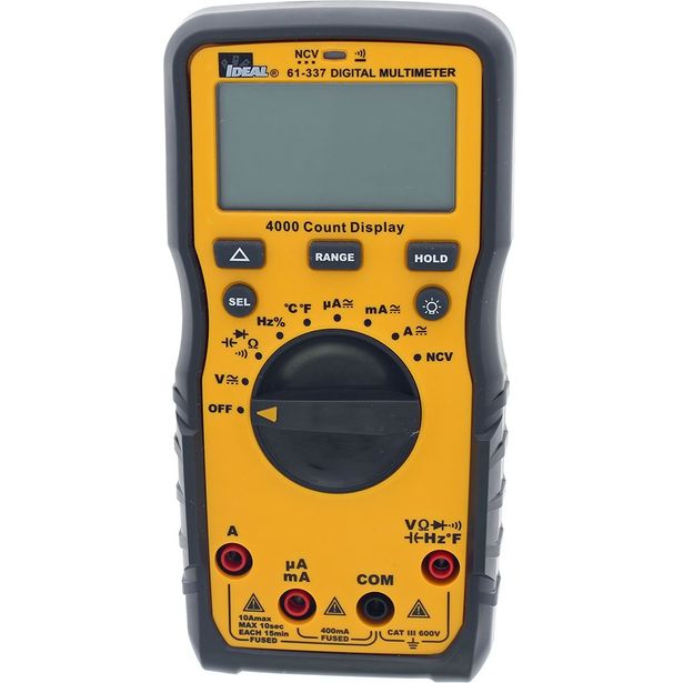 Yleismittari Ideal Industries 600V CAT III 600V