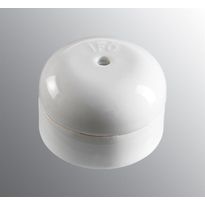 Jakorasia Ifö Electric, pyöreä, Ø55mm, pinta-asennus, valkoinen, posliini