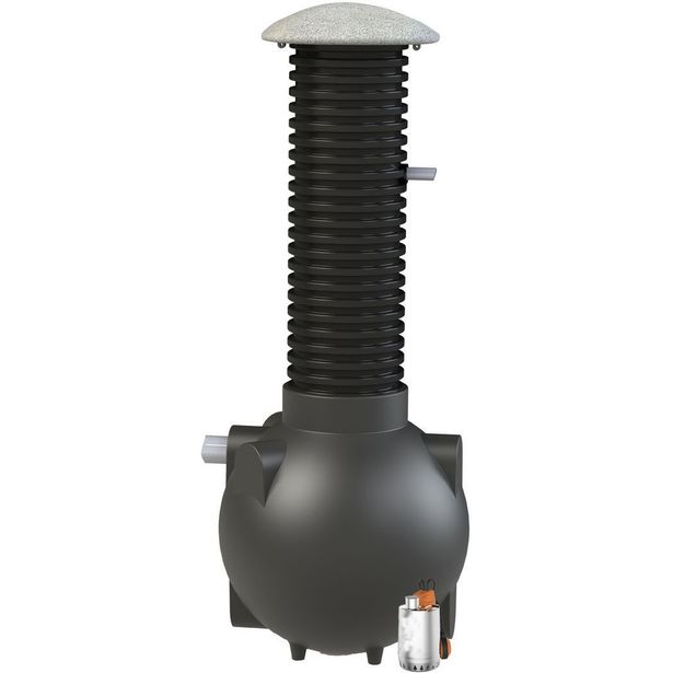 Pumppukaivo saostetut- ja harmaat vedet IISI STRONG D1000-40mm, 350L
