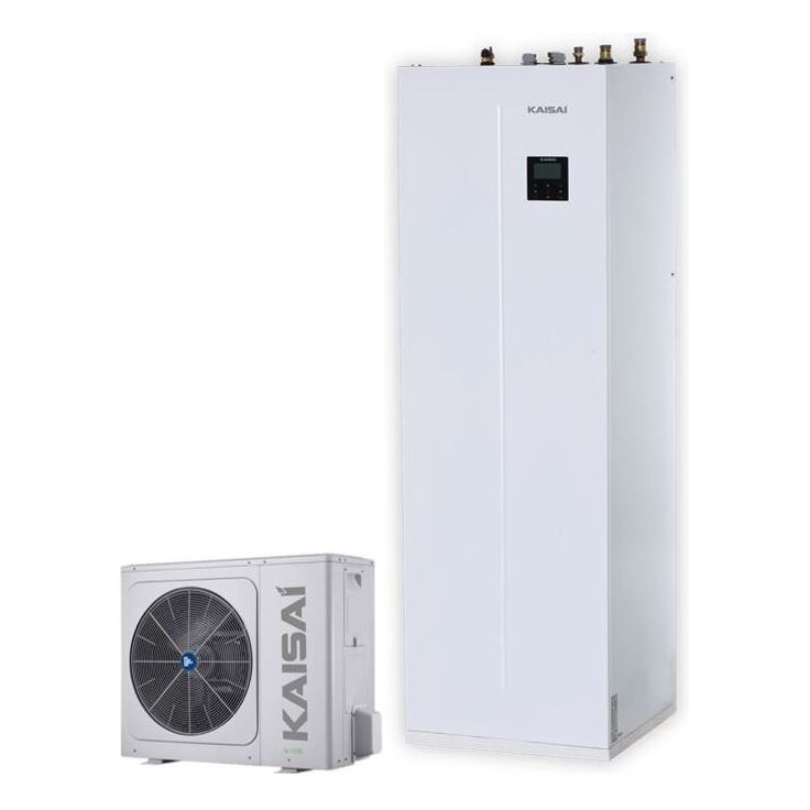 Ilma-vesilämpöpumppu Kaisai Duo 16kW 240L