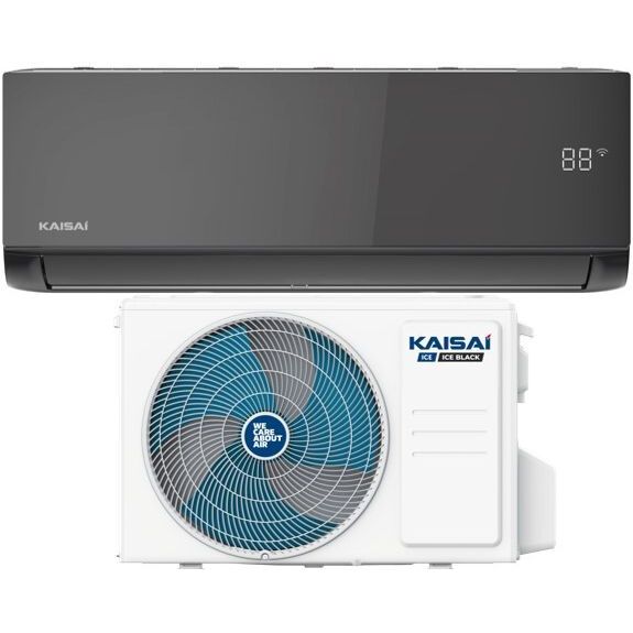 Ilmalämpöpumppu Kaisai Ice Black 18, 5.3kW