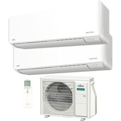 Ilmalämpöpumppu Fujitsu Multisplit 2xStandard 09, 2.5kW