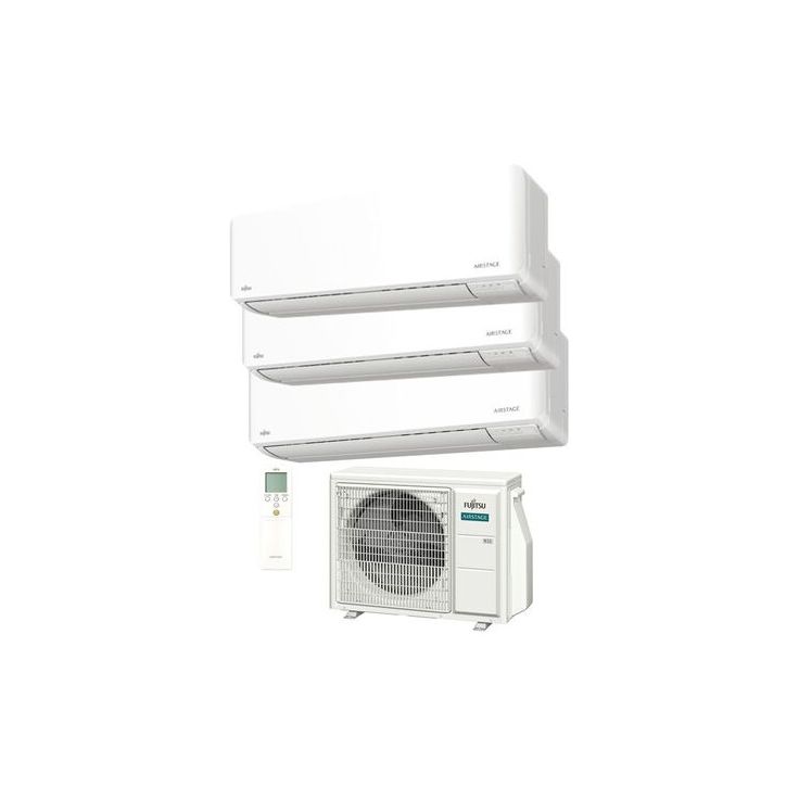 Ilmalämpöpumppu Fujitsu Multisplit 3xStandard