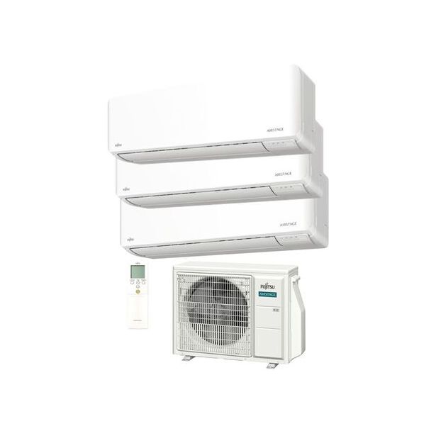 Ilmalämpöpumppu Fujitsu Multisplit 3xStandard 12, 3.4kW