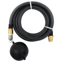 Imuletku messinkiliittimillä musta 1,1&quot; 20 m PVC, Verkkokaupan poistotuote