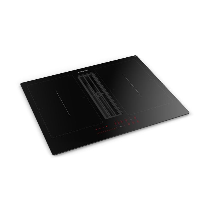 Induktiotaso liesituulettimella Faber Galileo Smart BK Glass A830 omalla moottorilla 60cm musta