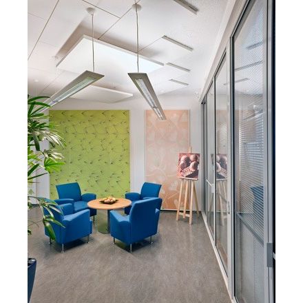 Akustiikkalevy Ecophon Master SQ A, 600x600x40mm, valkoinen, 10kpl, 3,6m²/pkt