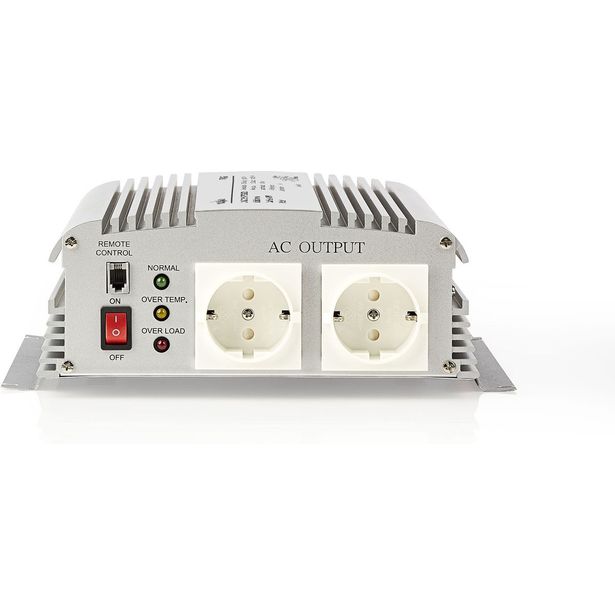Invertteri Nedis PIMS100024, 1000W, muokattu siniaalto