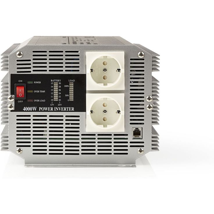Invertteri Nedis PIMS400012, 4000W, muokattu siniaalto