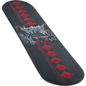 Lumiskeittilauta Duudsonit, 94x22cm, musta/punainen