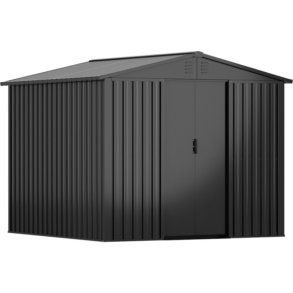 Pihavarasto Fornorth 5.8m², musta