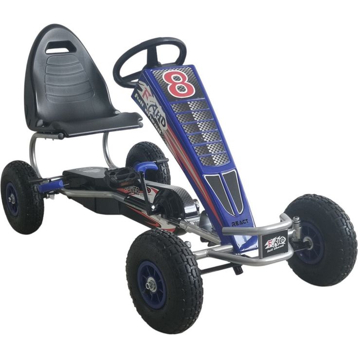 Polkuauto React Racer Blue, sininen