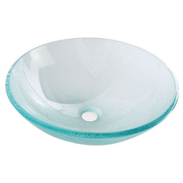 Lasiallas Interia Ice, pöytätasolle, 420 X 420 X 140 mm