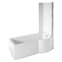Kylpyamme Interia Inspira 160 + ammeseinä, 180 l, 1600 x 790 mm
