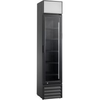 Jääkaappi lasiovella Scandomestic SD217BE, 39cm, musta