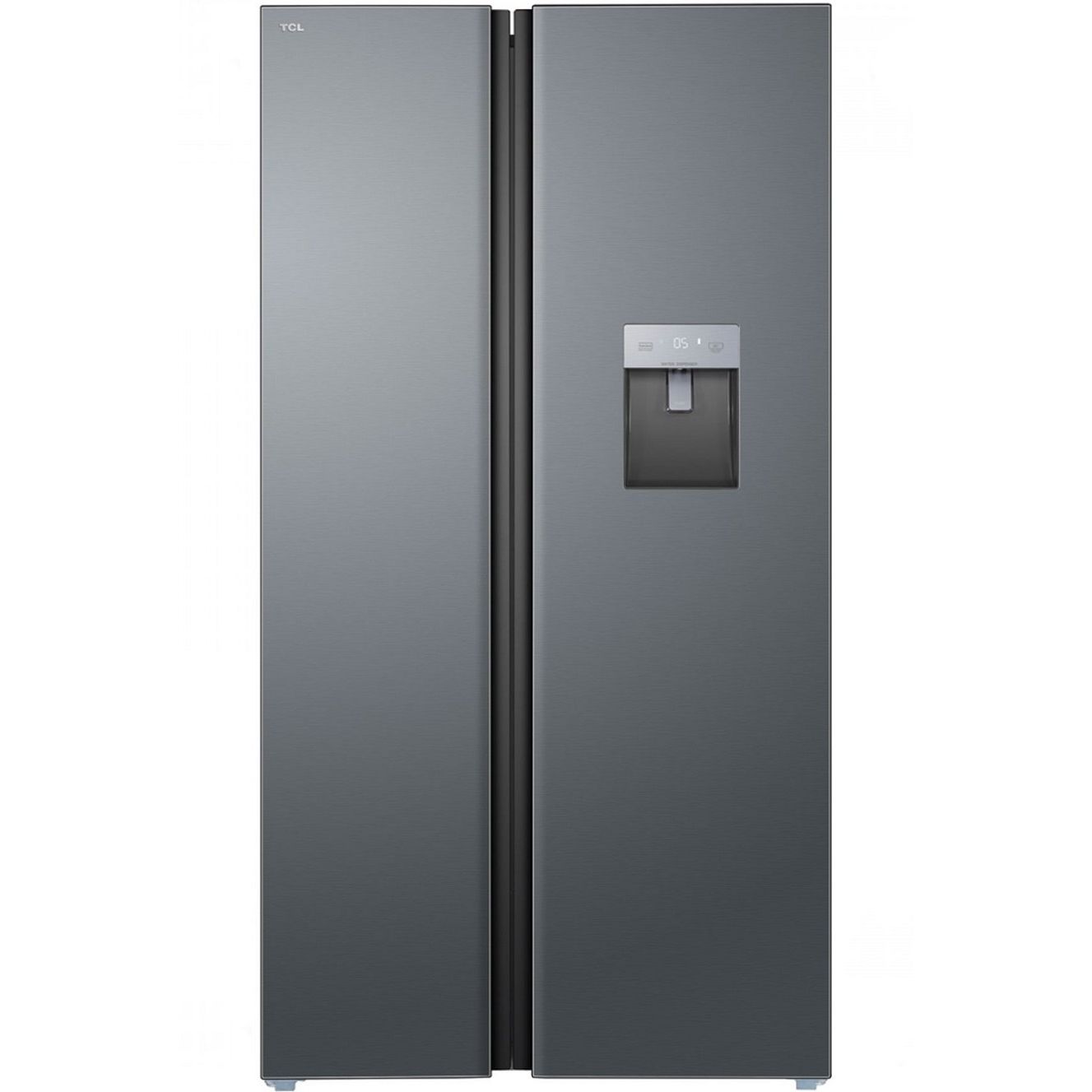 Jääkaappipakastin TCL RP503SXE0 Side-by-Side, 92cm, teräs